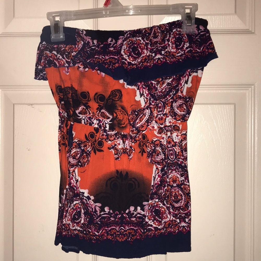 Rue21 Strapless Summer Shirt